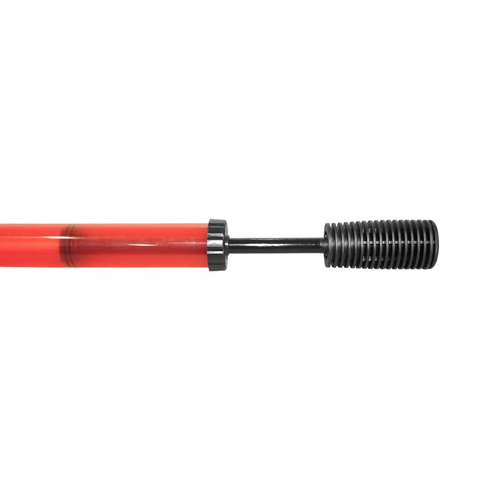 Ultimate Sports Ball Pump Kit - Dual-Action 10Inch Pump with Hose Extension and Needle for Fast Inflation of Basketball, Volleyball, Soccer, Football, and More