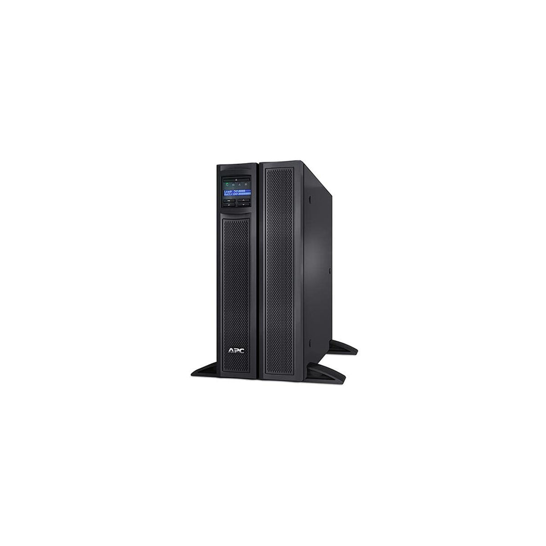 APC Network UPS, 3000VA Smart-UPS Sine Wave, Short Depth UPS with Extended Run Option, SMX3000LVNC, Network Management Card, Tower/4U Rack Convertible, Line-Interactive, 120V Black