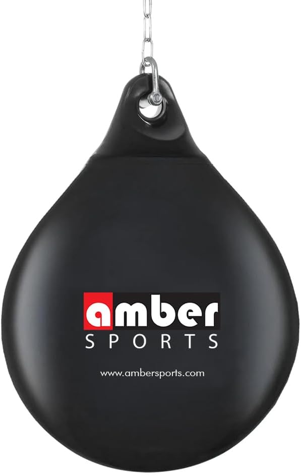 Water-Filled Heavy Boxing Bag, Durable Teardrop Punching Bag, UV Resistant, Portable for Indoor &amp; Outdoor Training, Perfect for Boxing, MMA, Fitness, and Cardio Workouts