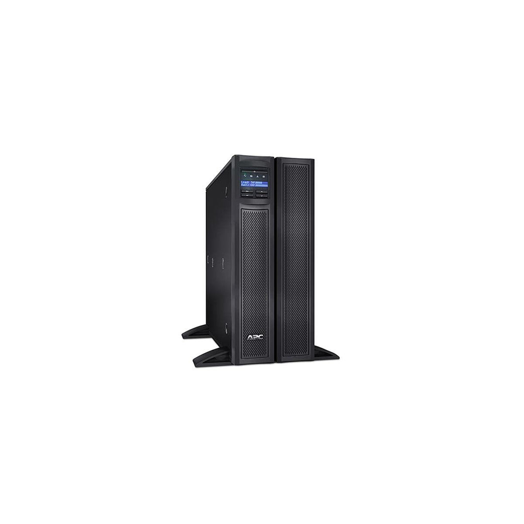 APC Network UPS, 3000VA Smart-UPS Sine Wave, Short Depth UPS with Extended Run Option, SMX3000LVNC, Network Management Card, Tower/4U Rack Convertible, Line-Interactive, 120V Black