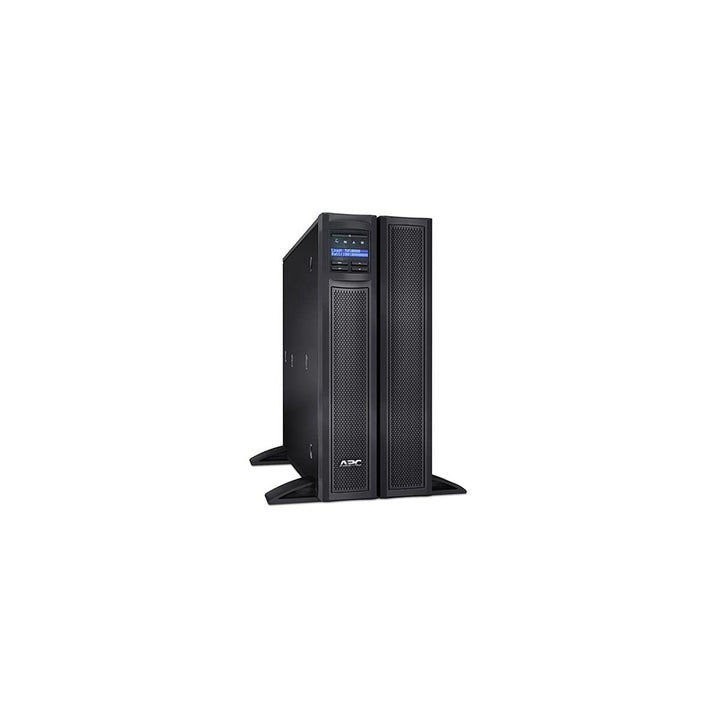 APC Network UPS, 3000VA Smart-UPS Sine Wave, Short Depth UPS with Extended Run Option, SMX3000LVNC, Network Management Card, Tower/4U Rack Convertible, Line-Interactive, 120V Black
