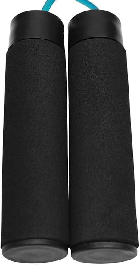 Jump Ropes: 1.2lb Weighted PVC Durability with Cushioned Foam Handles - Perfect for Boxing, and Strength Training - 9.5ft Length for Men, Women, and Children&