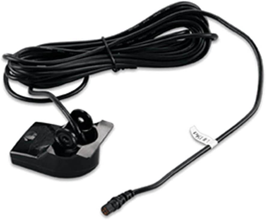 Garmin Transom/Trolling Motor Mount Dual Beam Transducer, Standard Packaging