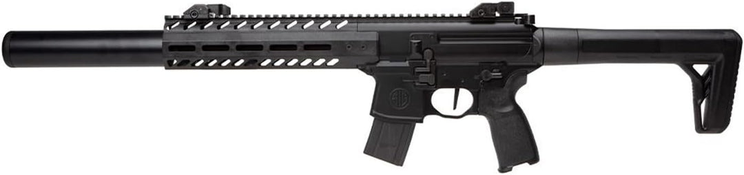 Sig Sauer MCX Gen 2 .177 Caliber 30rd CO2-Powered Semi-Auto Pellet Air Rifle | Accurate High-Performance Airgun for Shooting Training &amp; Practice, Black
