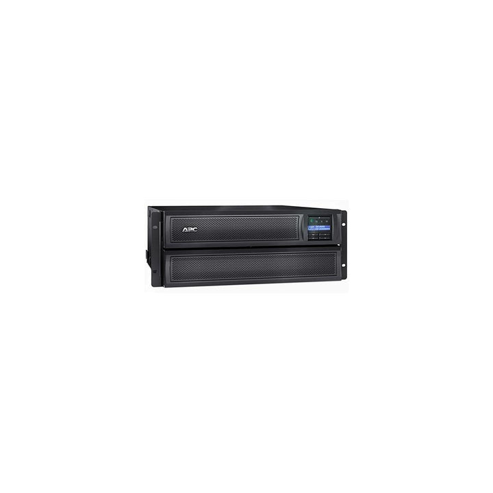 APC Network UPS, 3000VA Smart-UPS Sine Wave, Short Depth UPS with Extended Run Option, SMX3000LVNC, Network Management Card, Tower/4U Rack Convertible, Line-Interactive, 120V Black