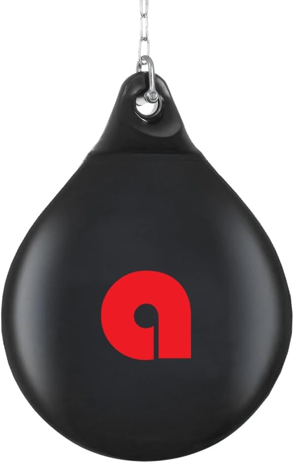 Water-Filled Heavy Boxing Bag, Durable Teardrop Punching Bag, UV Resistant, Portable for Indoor &amp; Outdoor Training, Perfect for Boxing, MMA, Fitness, and Cardio Workouts