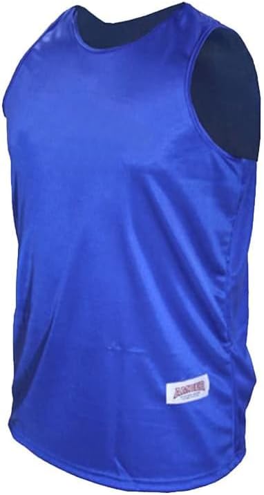 Premium Durable Jerseys with Satin Finish Fabric - Comfortable &amp; Stylish Training Gear for Unmatched Performance in Blue, Size Youth-Large