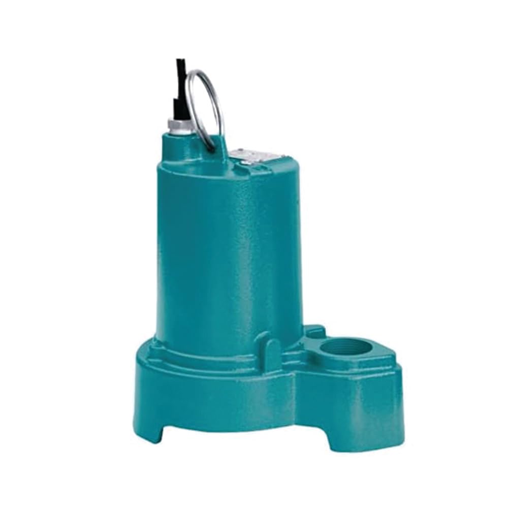 LIVEVIE Leo Pump High-Performance Sump Pump 1-1/2inch NPT Discharge, 104?F Temperature Resistance, 1/2inch Solid Handling - Ideal for Versatile Water Removal, 1/3HP 115V/60HZ, LSUV312