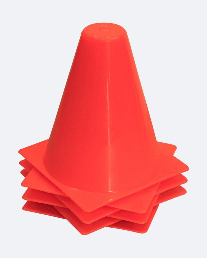 Amber PVC Cones Set - 18-Inch