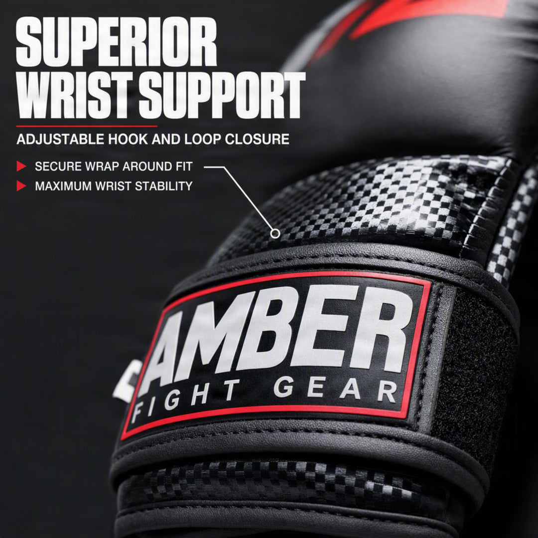 Contender Sparring MMA Gloves, Real Leather Hybrid Grappling Gloves for Martial Arts, Boxing, Combat Training, Open Palm, Padded Half Thumb, Shock-Absorbing Foam