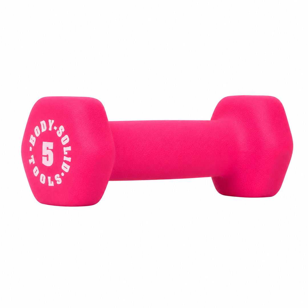 Body-Solid Tools Neoprene Studio Dumbbells