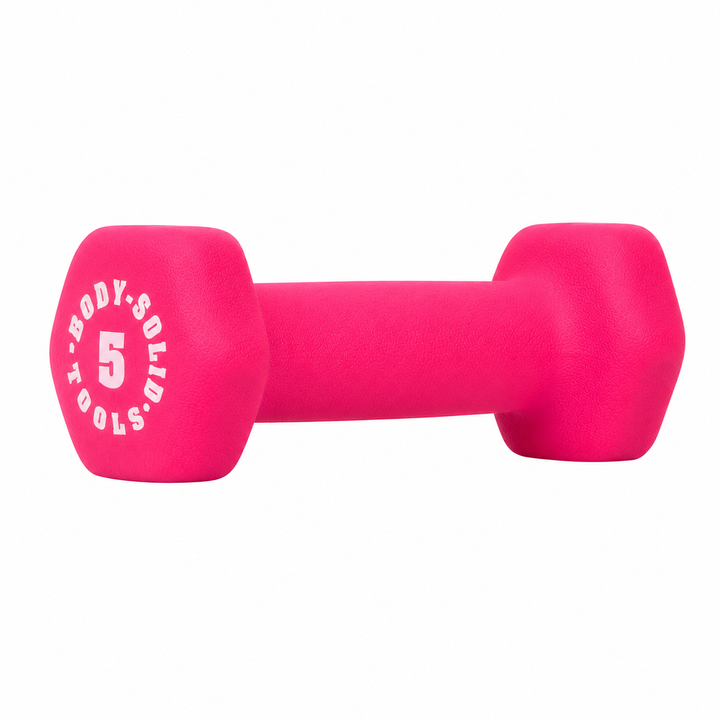 Body-Solid Tools Neoprene Studio Dumbbells