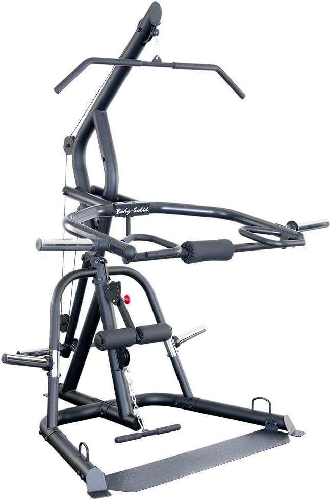 Body-Solid GLGS100BP4 Corner Leverage Gym Package
