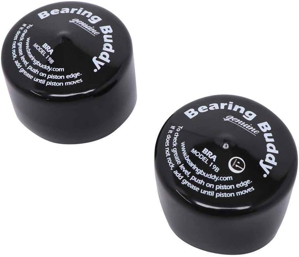 Bearing Buddy - 0231.1012 70019 Bra - Model 19B, Pair , Black