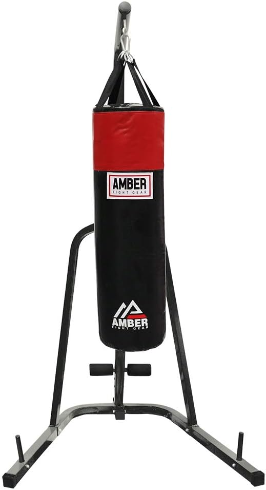 Premium ToughTek Heavy Bag for Boxing, MMA, Muay Thai &amp; Fitness ? Durable Punching Bag for Contact Sports Training, Filled