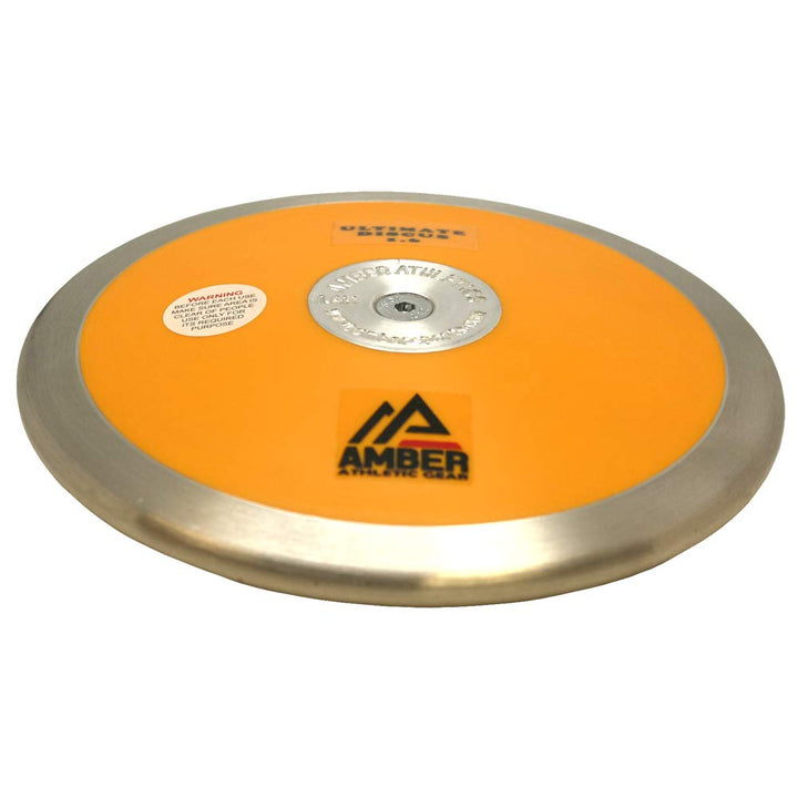 Amber Fight Gear Ultimate Discus IAAF Certified Advanced Training Throwing Implement for Enhanced Aerodynamics, Sturdy Construction, Versatile Sizing Options, and Optimal Design, 1kg, 1.6kg, 2kg