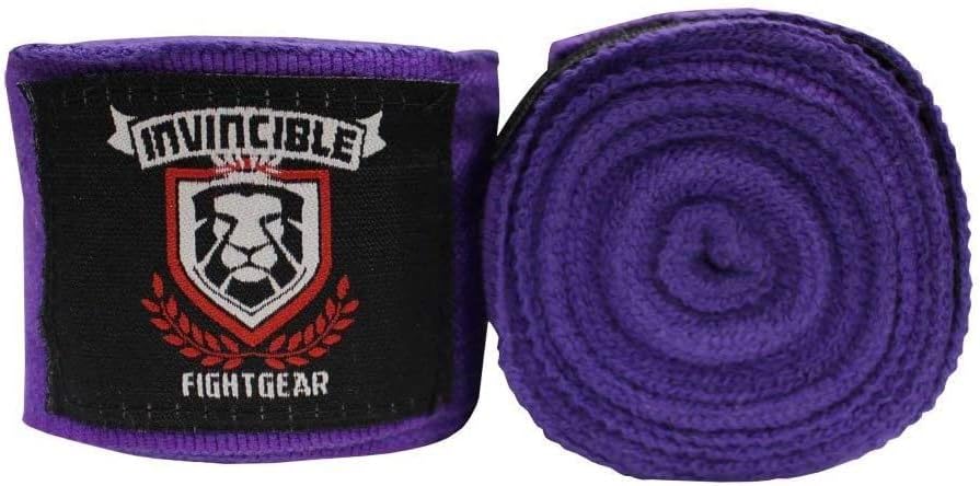 Amber Fight Gear Ultimate 180-Inch Mexican Style Elastic Hand Wraps Premium Quality Boxing Kickboxing Muay Thai MMA Wraps for Men and Women