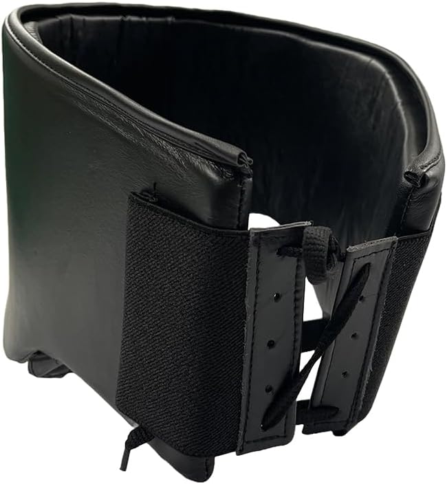 Black Professional Boxing Abdominal Guard