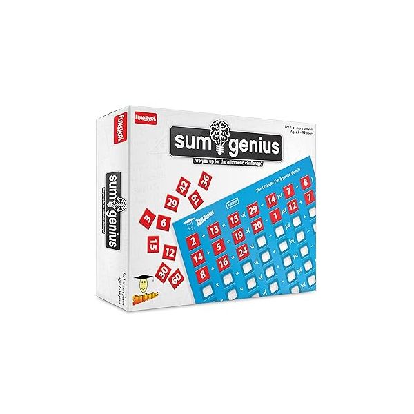Livevie Sum Genius, Educational Game for Children, Maths, The Ultimate Fun