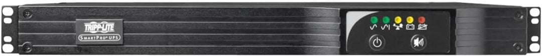 Tripp Lite 500VA Smart UPS Back Up, 300W Line-Interactive, 1U Rackmount, Network Card Options, USB, DB9 Serial, 2 &amp; 3 Year Warranties, $250,000 Insurance (SMART500RT1U)