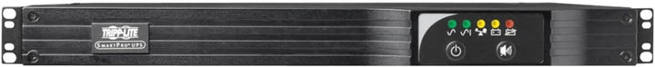 Tripp Lite 500VA Smart UPS Back Up, 300W Line-Interactive, 1U Rackmount, Network Card Options, USB, DB9 Serial, 2 &amp; 3 Year Warranties, $250,000 Insurance (SMART500RT1U)