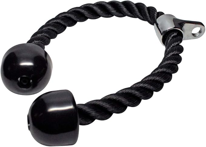 Amber Sporting Goods Ultimate LAT Machine Accessory: Tricep Rope for Improved Grip Strength - 1000 lbs Lab-Tested, Versatile Full Body Workout Heavy-Duty Rope