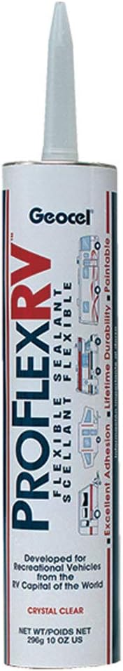Geocel 28103 Pro Flex Black RV Flexible Sealant - 10 oz. (GC28103)