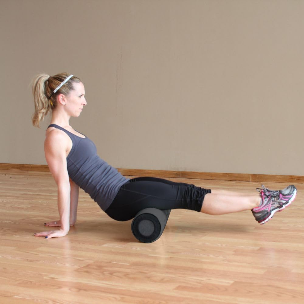Prism Fitness 2 Foot Smart Recovery Foam Roller, Self-Guided