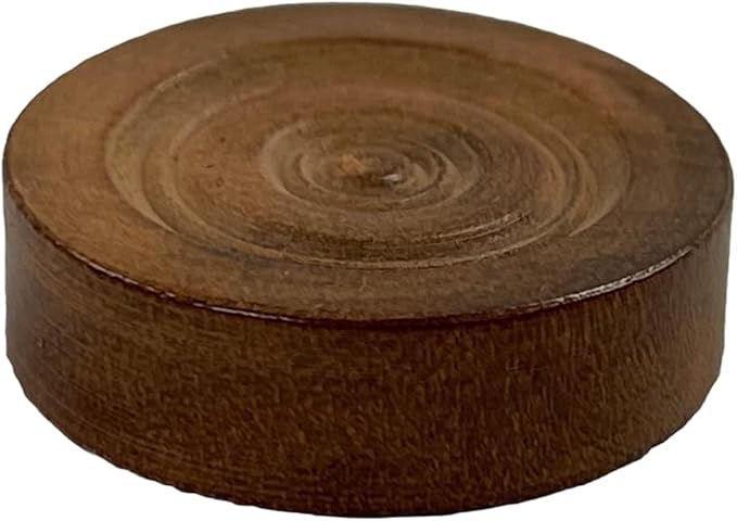 Amber Fight Gear French Carrom Coins, Premium Wooden Set: 1.2 Inch Diameter, 0.3 Inch Height - Perfect for Amateur Players