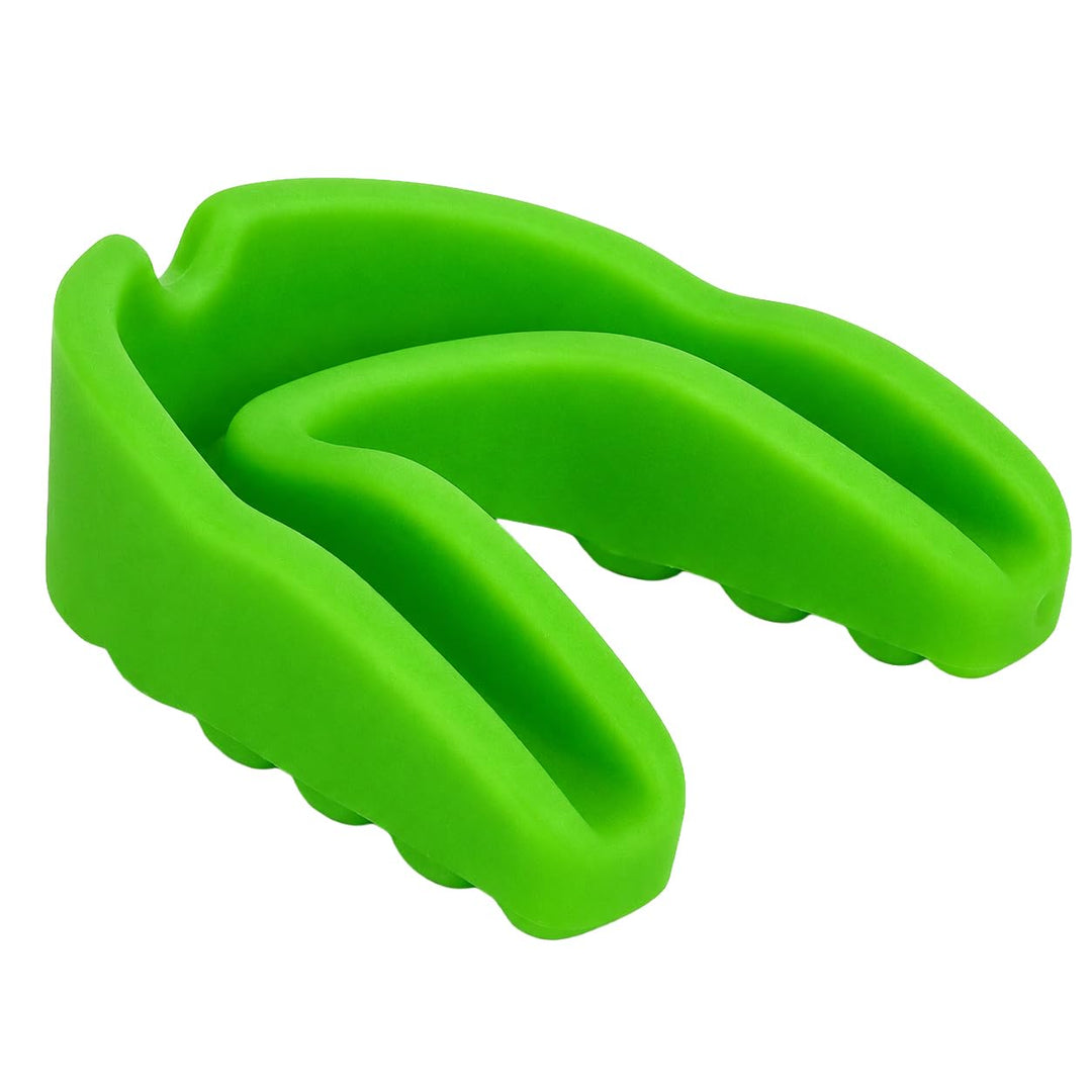 Amber Fight Gear Adult Boil and Wear Mouthguard with Ventilated Case