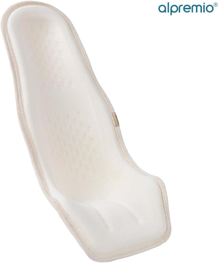 Alpremio Baby Feeding Support Seat, Ergonomically Designed for Breast &amp; Bottle Feeding, Lightweight, Firm Core &amp; Soft Cotton Surface, Made in Korea, Fits Babies 1-5M &amp; Head-to-Hip Up to 16 inch