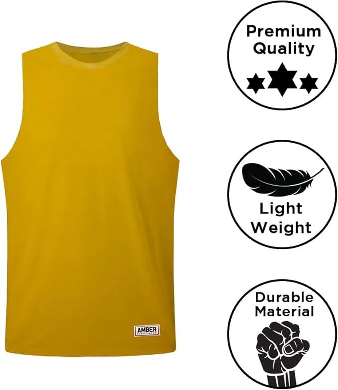 Premium Durable Jerseys with Satin Finish Fabric - Comfortable &amp; Stylish Training Gear for Unmatched Performance in Yellow, Size Medium