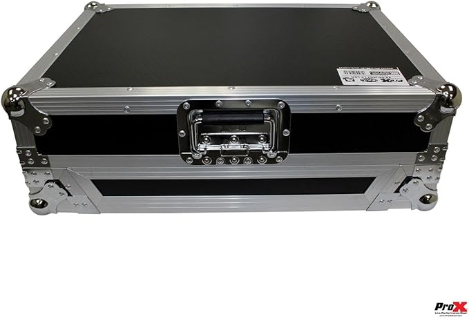 ProX XS-DDJSR2LT LED ATA Flight Case For Pioneer DDJ-SR2 DJ Controller with Laptop Shelf and LED