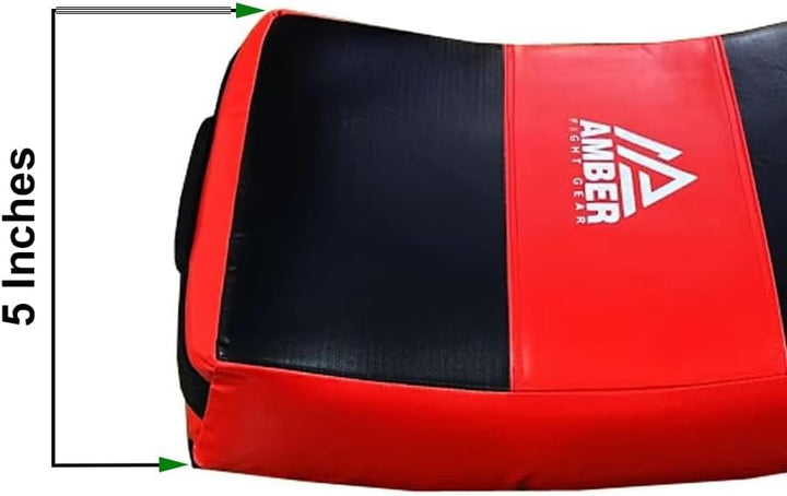 Amber Fight Gear Curved Body Punching Shield Striking Kick Shield for Boxing Punching Pad Muay Thai Training Foot Target Strike Body Shield, MMA, TKD, Martial Arts, Karate Workout 25?x16?x5?