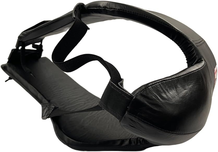 Black Professional Boxing Abdominal Guard