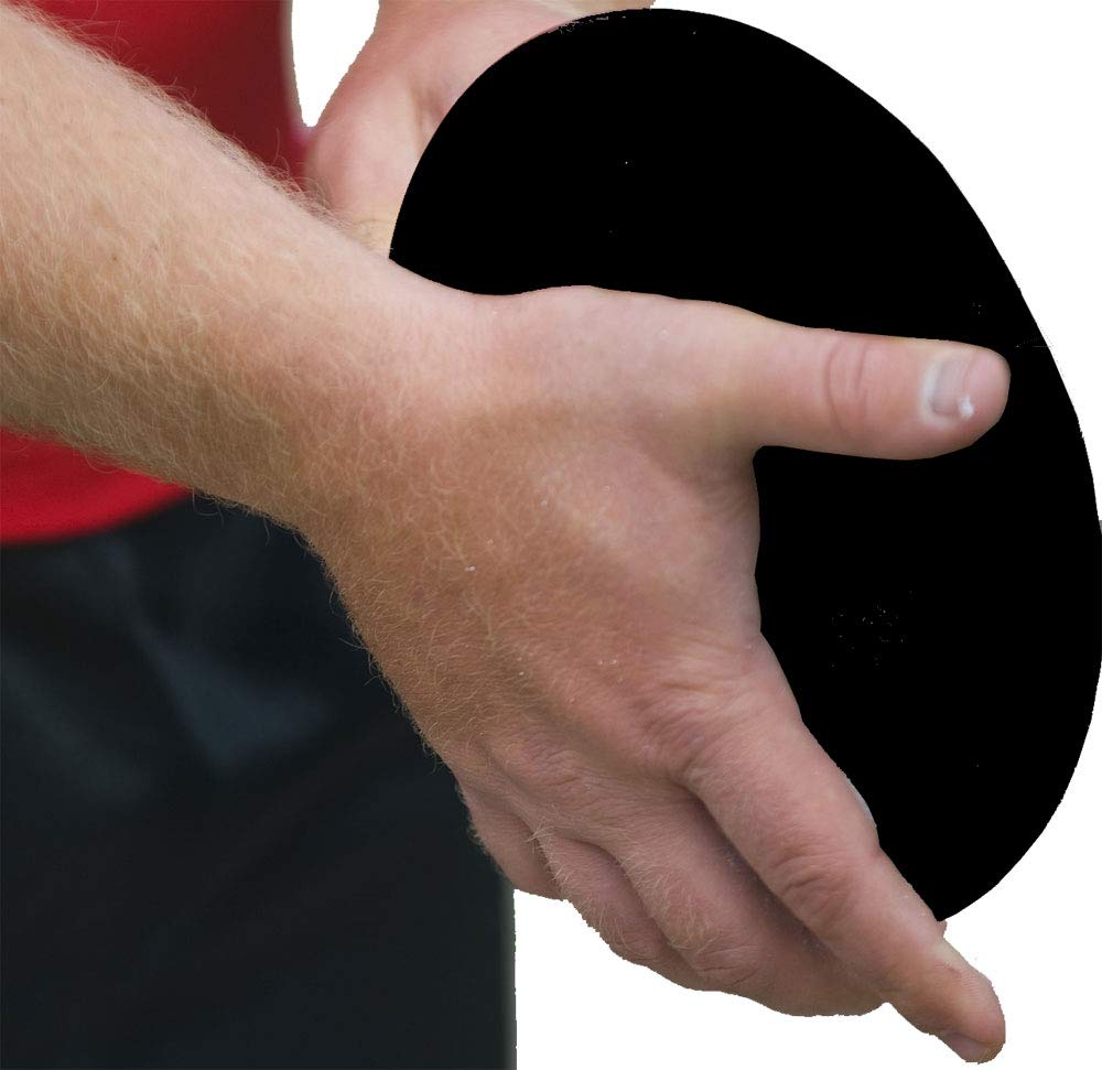 Amber Fight Gear Robust Rubber Discus Durable Training Tool for Beginners &amp; High School Athletes, Floor-Safe Design