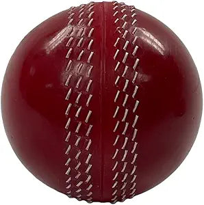 Amber Fight Gear Precision-Crafted Soft PVC Cricket Ball in Striking 2.7-inch Size and Vibrant Red Color for Enhanced Gameplay Excitement, Pack of 2