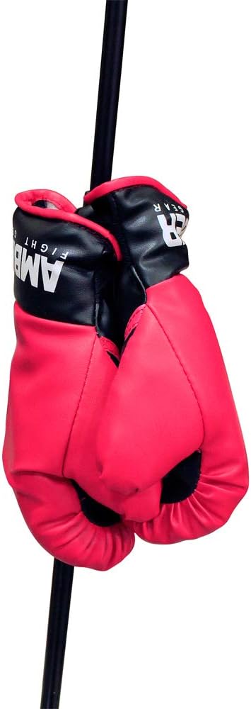 The Champ Kids Boxing Punch Stand Set with Punching Ball Bounce Back Punching Ball, Adjustable Stand, Pump, &amp; Boxing Gloves for Boys and GirlsAges 3