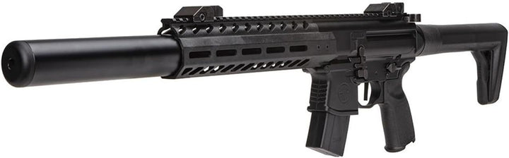 Sig Sauer MCX Gen 2 .177 Caliber 30rd CO2-Powered Semi-Auto Pellet Air Rifle | Accurate High-Performance Airgun for Shooting Training &amp; Practice, Black