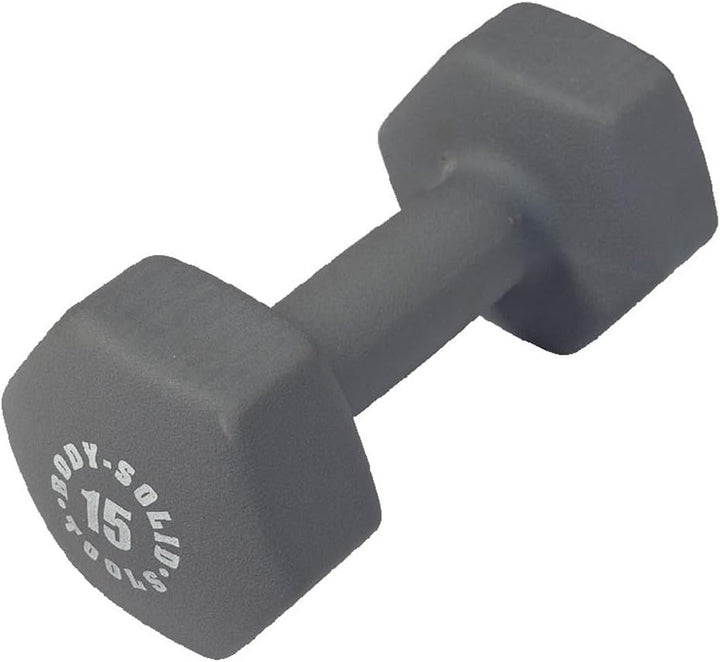 BSTND Tools Neoprene Dumbbell for Weight and Aerobic Training, Pilates &amp; Physical Therapy, Hand Weights, Free Weights Hex End  Color Coordinated Dumbbells - Green 3lb