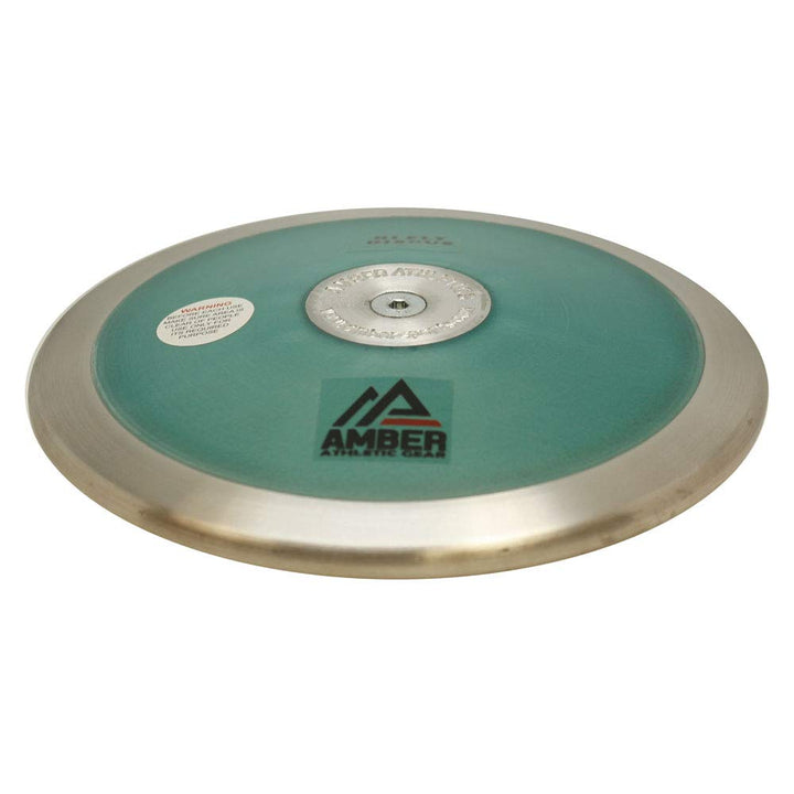 Amber Fight Gear Hi Fly DiscusTrack &amp; Field Training Discus - IAAF Certified, 85% Rim Weight, Durable Polycarbonate Fiber Side Plates - Perfect for Advanced Throwers - Available in 1kg, 1.6kg, 2kg