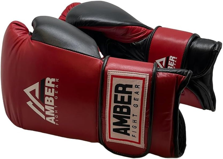 Renegade v1.0 Pro Hook &amp; Loop Leather Boxing Gloves, Durable, Ideal for Sparring &amp; Heavy Bags, Superior Shock Absorption &amp; Ventilation, Optimal Fit for Serious Athletes