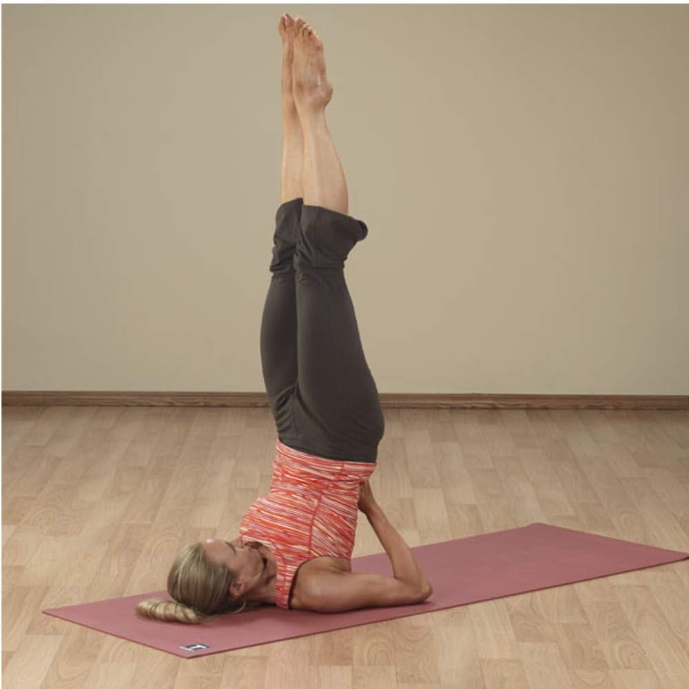 Body-Solid Non-Slip Yoga &amp; Exercise Mats - 3mm (Blue) &amp; 5mm (Red)