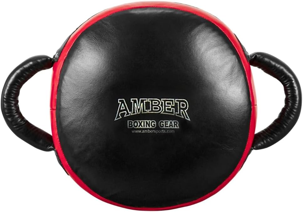 Amber Fight Gear Round Cushion Punch Shield - The Ultimate Training Companion with Unparalleled Durability and Exceptional Performance