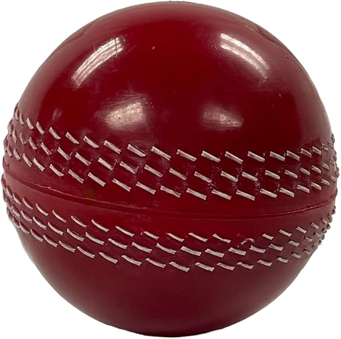 Amber Fight Gear Precision-Crafted Soft PVC Cricket Ball in Striking 2.7-inch Size and Vibrant Red Color for Enhanced Gameplay Excitement, Pack of 4