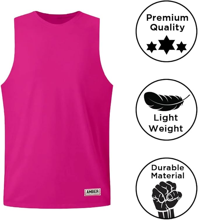 Premium Durable Jerseys with Satin Finish Fabric - Comfortable &amp; Stylish Training Gear for Unmatched Performance in Pink, Size X-Large