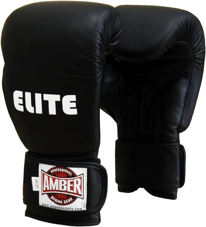 Leather Punching Bag Gloves with Hook and Loop Closure - Ideal for Heavy Bag Training and Sparring, 12oz