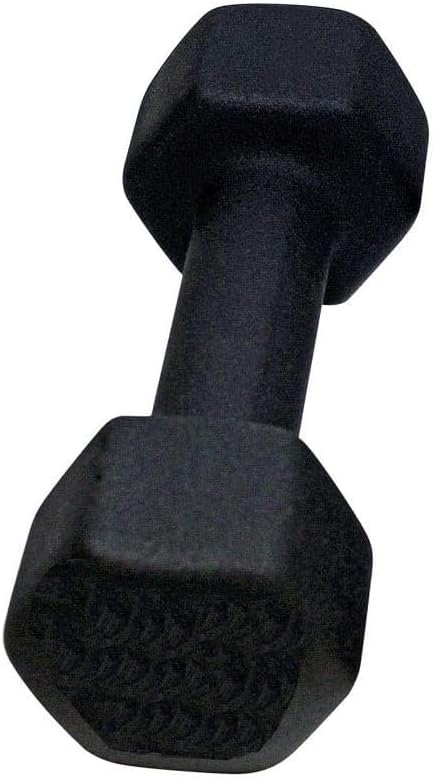 Neoprene Dumbbell, Single Weight for Strength Training, Muscle Toning, and Rehab, Non-Slip Grip &amp; Anti-Roll Design, Available in 1lb?15lb
