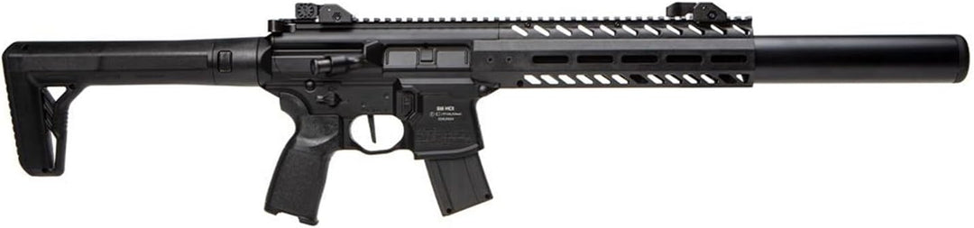 Sig Sauer MCX Gen 2 .177 Caliber 30rd CO2-Powered Semi-Auto Pellet Air Rifle | Accurate High-Performance Airgun for Shooting Training &amp; Practice, Black