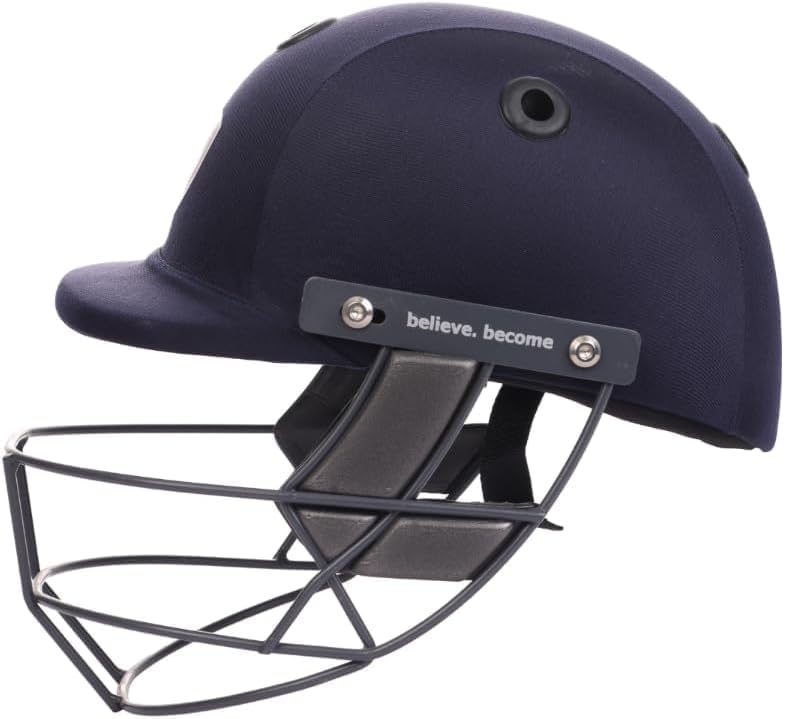 Savage Tech Cricket Helmet, Lightweight, Impact Protection, Breathable Design, Adjustable Fit, Comfort &amp; Safety for Pro Players